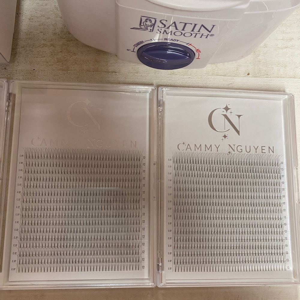 Lash extensions bundle kit premade fans